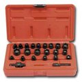 Coolkitchen 23 Piece 1/4 Inch Drive Master Magnetic Impact Socket Set CO62473